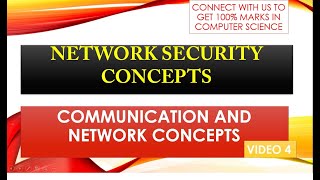 NETWORK SECURITY CONCEPTS || COMMUNICATION AND NETWORK CONCEPTS || VIDEO 4 ||C++ ||PYTHON||IP||LPWAK