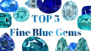 5 Batu Permata Biru Terbaik / Pilihan Favorit oleh Yavorskyy