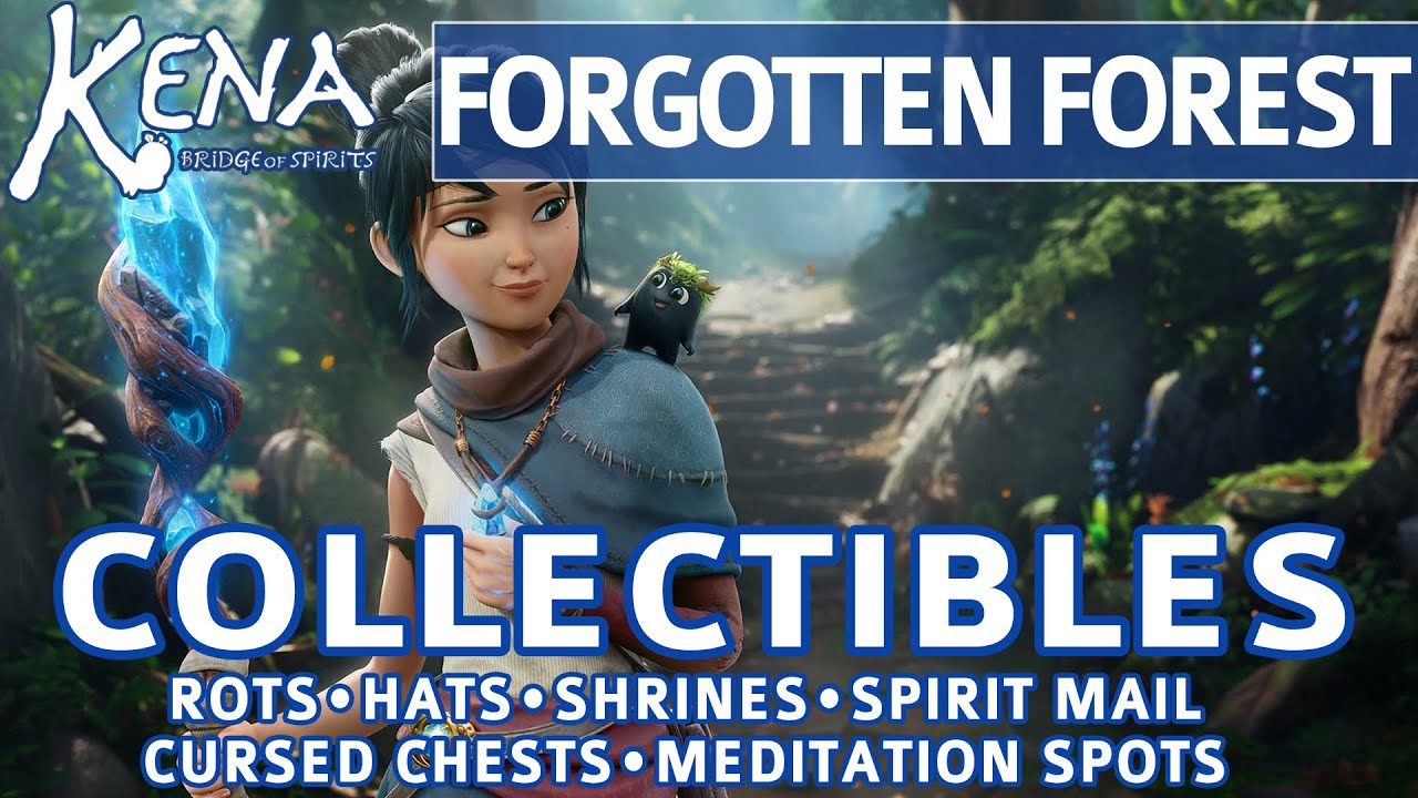 Kena Bridge of Spirits - Forgotten Forest All Collectible Locations (Rots, Hats, Chests, Mail etc)
