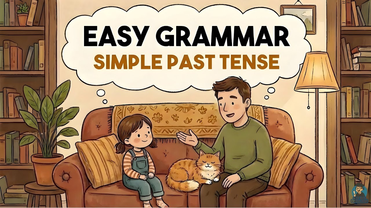 Simple Past Tense for Beginners | Learn English Through a Story with Easy Sentences