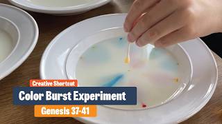 Object Lesson on Faith in Adversity | COLORED MILK EXPERIMENT