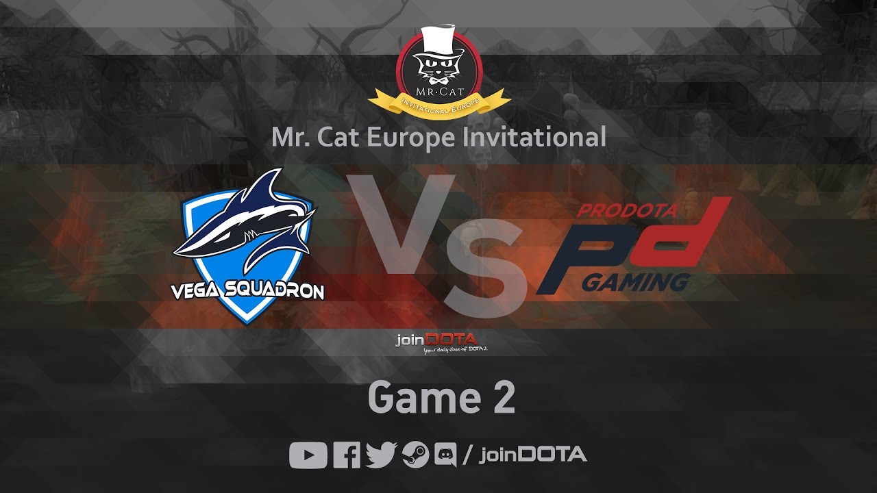 Vega vs ProDota Game 2 - Mr. Cat EU Inv. - @GarethCasts @LyricalDota
