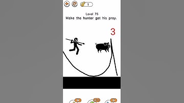 Draw 2 save 3 || Level 75 - #shorts #draw2save #drawing #gameplay #androidgames #iosgames