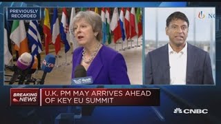 Novartis CEO: No fundamental changes to operations from Brexit | Squawk Box Europe