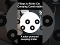 2 Ways to Make Car Camping More Comfortable/ 車中泊が快適すぎる…神アイテム2選
