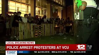 ProPalestine protesters arrested at VCU