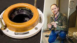 Replacing a Toilet Wax Ring With an Incorrect Flange Height