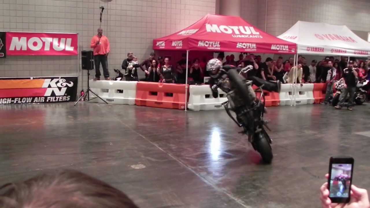 NYC Motorcycle Stunt Show 2013 YouTube