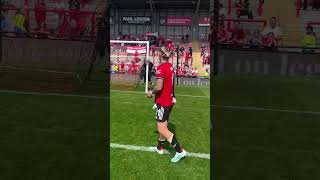 Leah’s final home game at OT.  #fypシ#Leah#Reds#MUFC#MUWomen#Reddevils#WSL#OT#YT#ManUtd