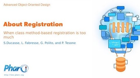 [9.3] About Registration - Advanced Object-Oriented Design MOOC