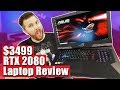 Asus ROG G703GX Review w/ RTX 2080! $3499! Worth it? Here's My Honest Review!