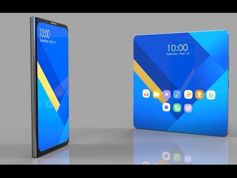 Flexible Smartphone Samsung Galaxy X With 4K flexible display Concept Based on Leaks