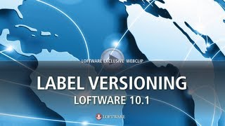 Label Versioning With Loftware Print Server Lps 10.1 Loftware Label Manager Llm 10.1