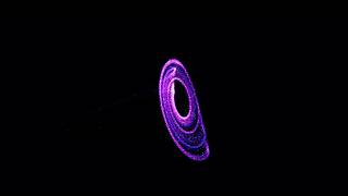 Rossler attractor made by using C++ [Showcase]