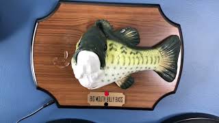 1999 Gemmy Big Mouth Billy Bass the singing sensation! - singing fish