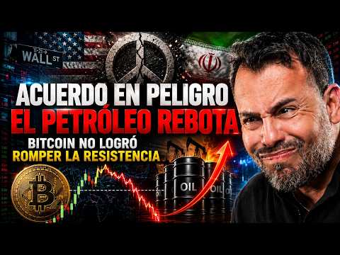 Se restrasa el acuerdo EE.UU. e Irán, Bitcoin cae al chocar con la 20 ¿Qué está pasando?