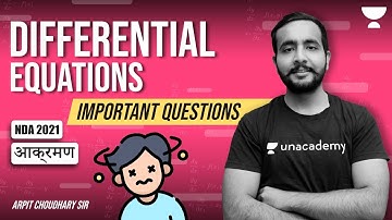 #NDA_2021 | IMPORTANT CONCEPTS  | DIFFERENTIAL EQUATIONS | FULL MATHS COURSE | आक्रमण BATCH