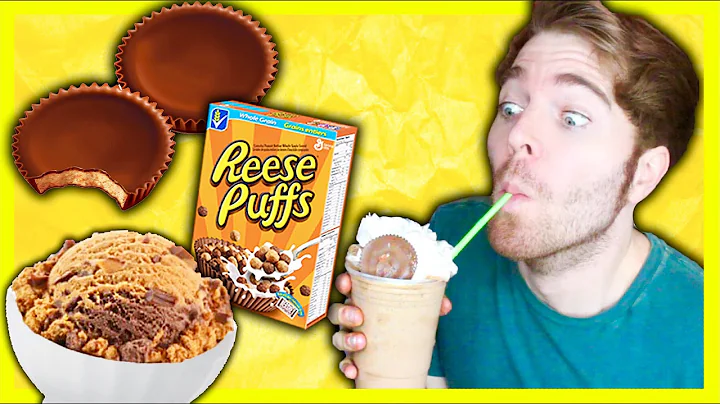 GIANT REESES MILKSHAKE!