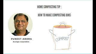 How Composting Bins should be made : Lessons from Chandigarh