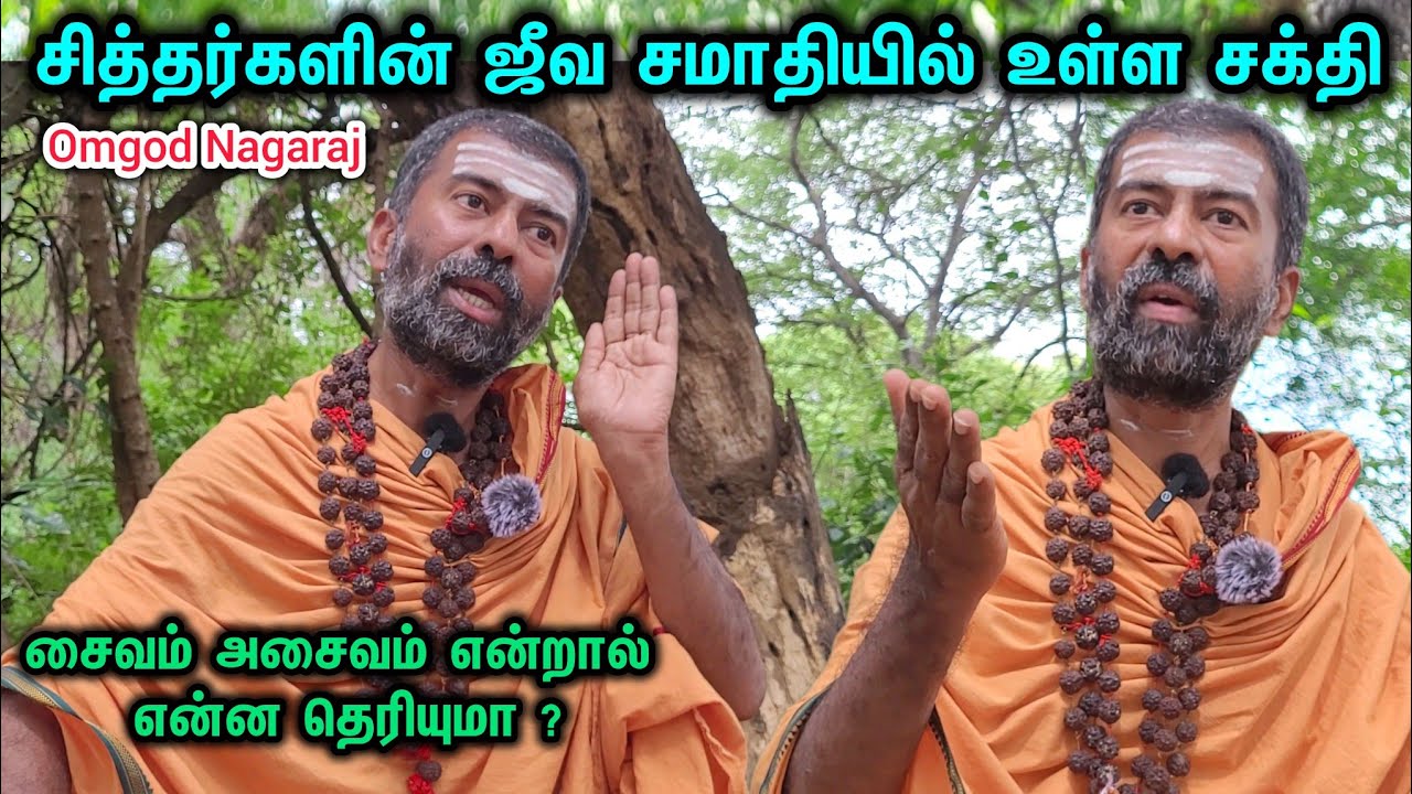 சித்தர்களின் ஜீவ சமாதியில்  உள்ள சக்தி😱சைவம் அசைவம் என்றால் என்ன தெரியுமா🤔 