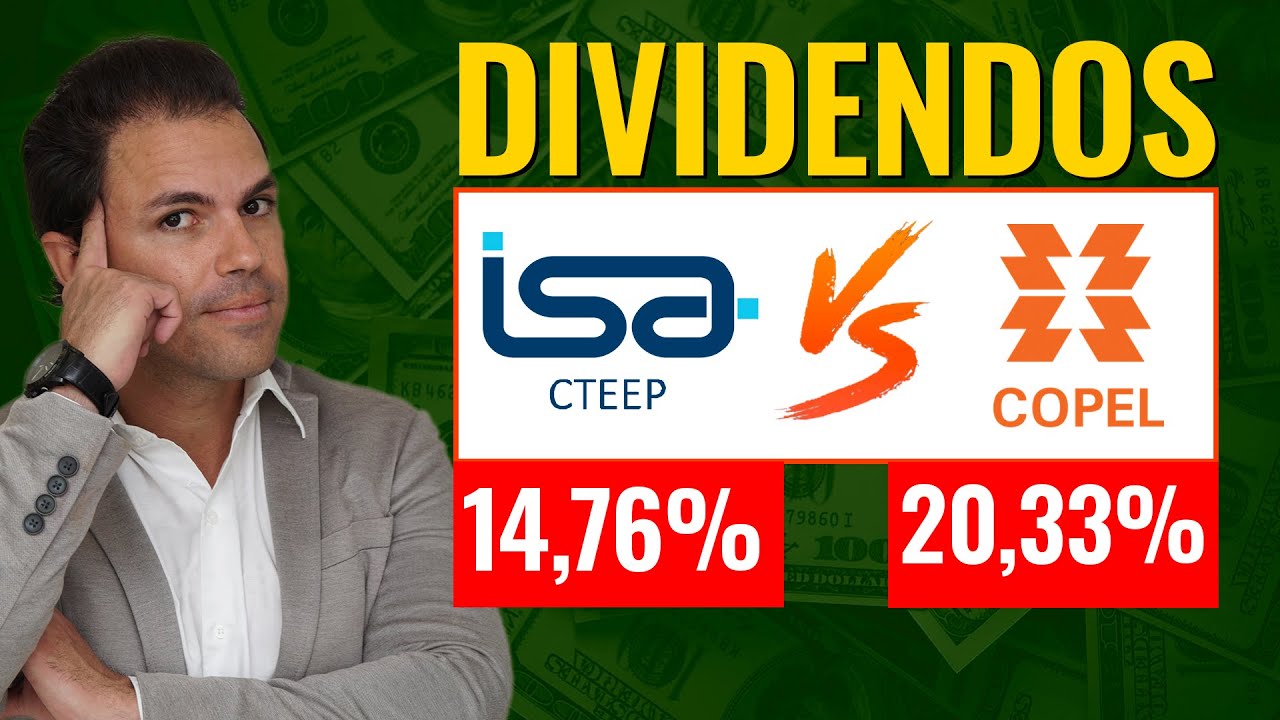 |DIVIDENDOS| Vale a pena investir em Transmissão Paulista ou COPEL? Qual paga mais DIVIDENDOS?