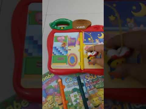 Vtech + Touch and Teach Busy Book part 1
