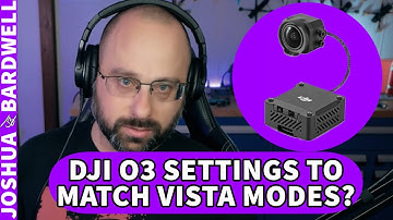 DJI O3 20mhz and 40mhz? Low latency and High Quality mode on the Caddx Vista? - FPV Questions