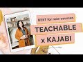 TEACHABLE VS KAJABI (best for new online course creators)