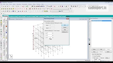 staad pro v8i tutorials"Structural Wizard"