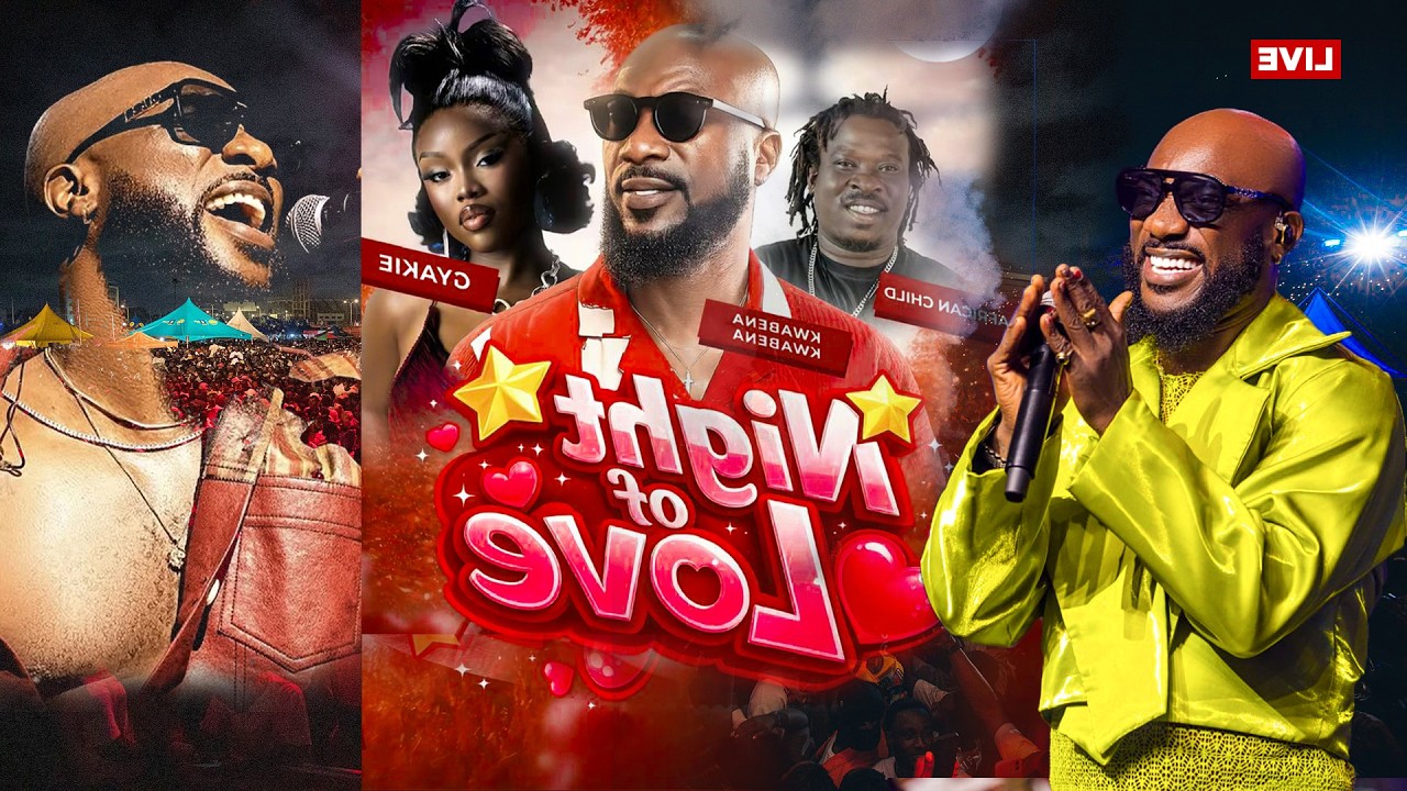 Kwabena Kwabena & Gyakie Valantine's Day Night Of Love🌹Concert