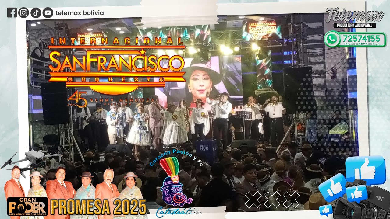 Orquesta San Francisco en vivo - Promesa 2025 Gran Poder Catedráticos del Gran Poder