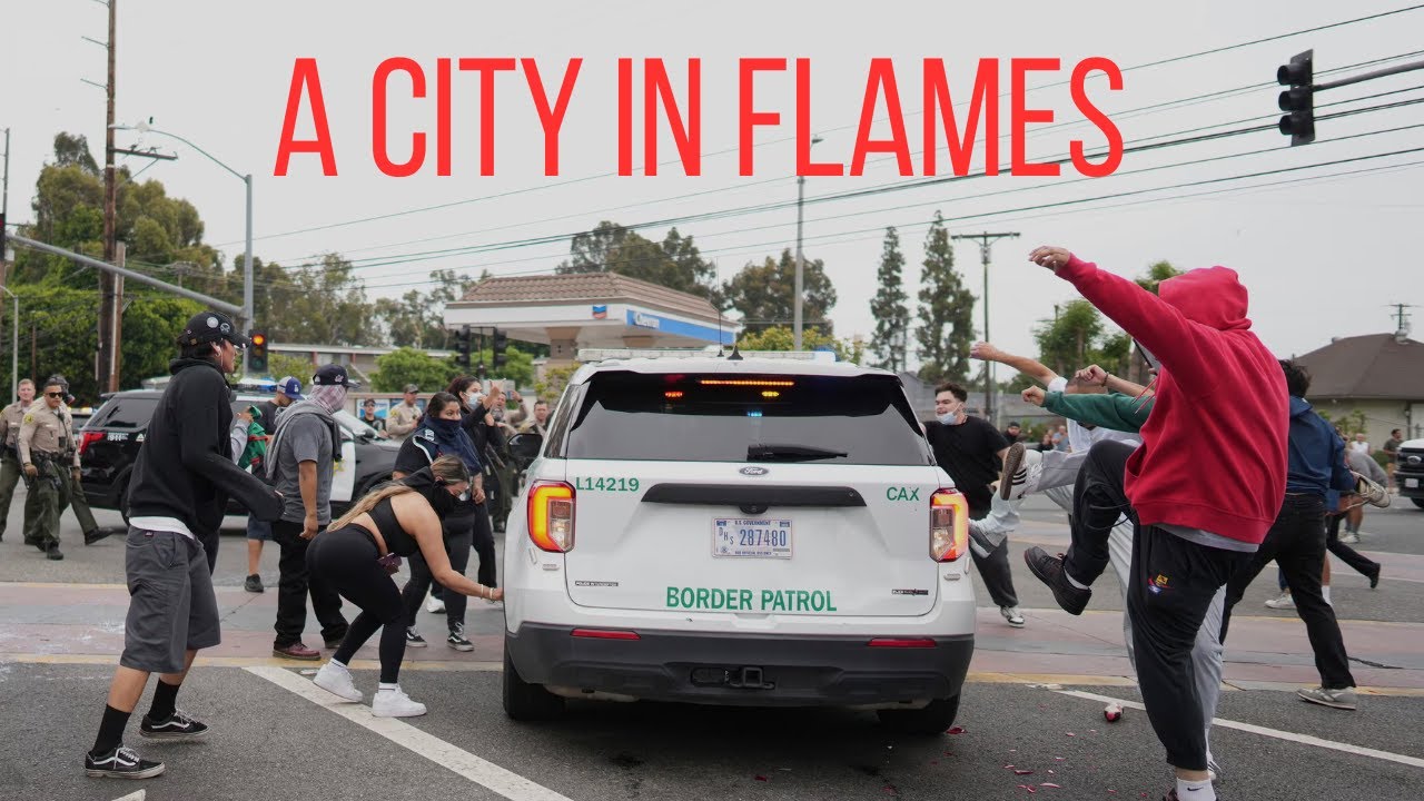 The War in Los Angeles | LAPD Police Brutality and Setting Fires?