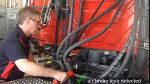 Air Brake NanoLeak Finder™ - Increase Fleet Uptime and Cut Maintenance Costs