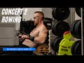 Proper rowing machine formtechnique  concept 2 rower  k squared fitness