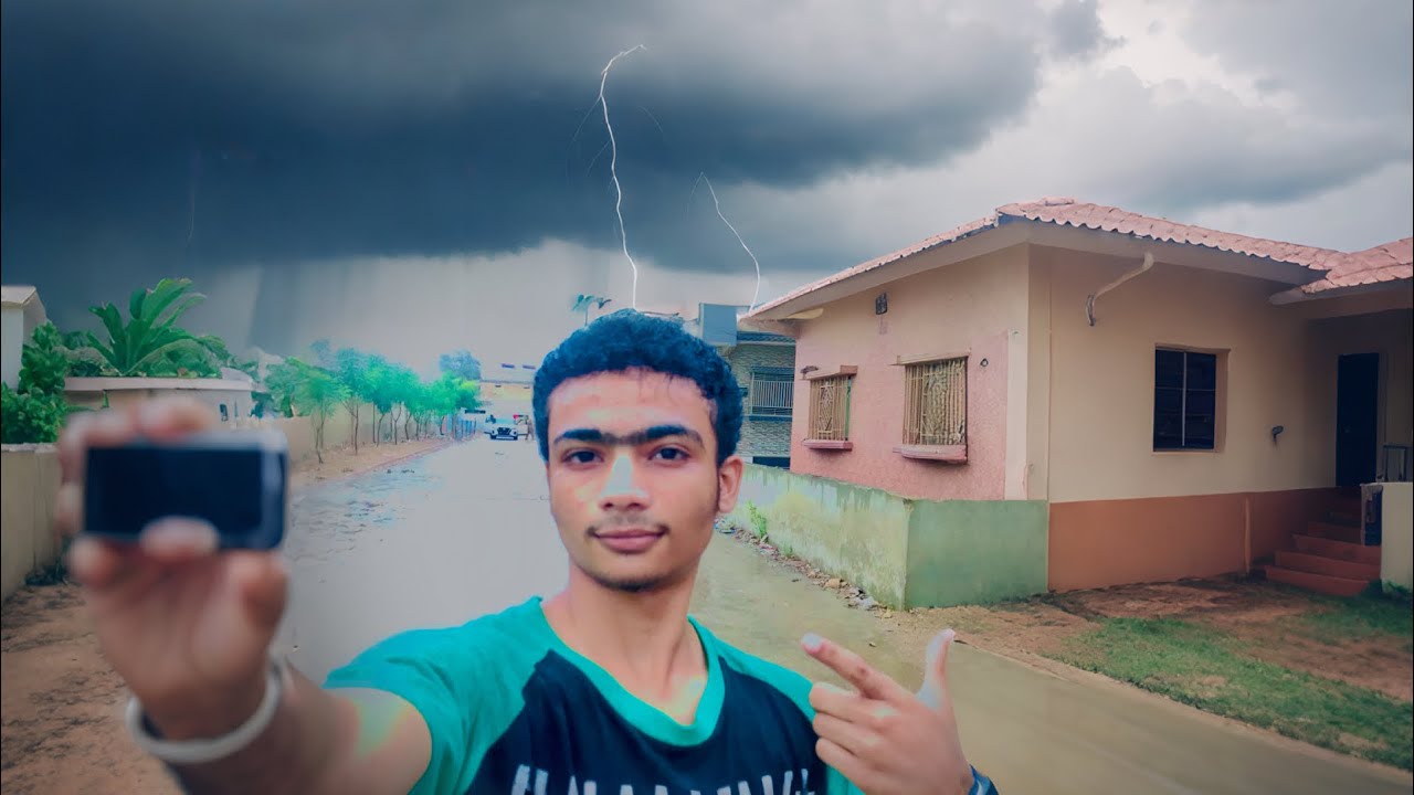 Karachi Raining weather with sumair vlog