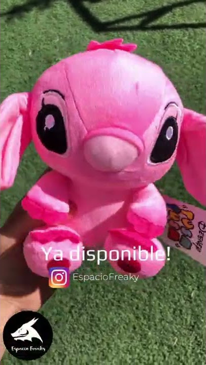 Peluche angel de stitch rosa  / Espaciofreaky
