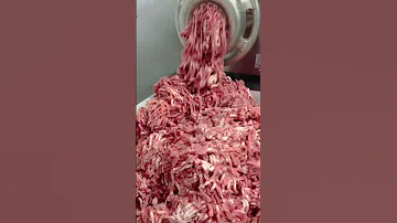 ASMR GRINDING MEAT FOr SAUSAGEs SATISFYING Short Business Sound Viral 
