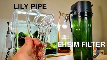 EHEIM FILTER＋ADA LILY PIPE: A MINIMAL CANISTER FILTER SETUP TUTORIAL