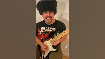 Thumbnail of Wasted Years - Iron Maiden guitar lick and solo cover attempt