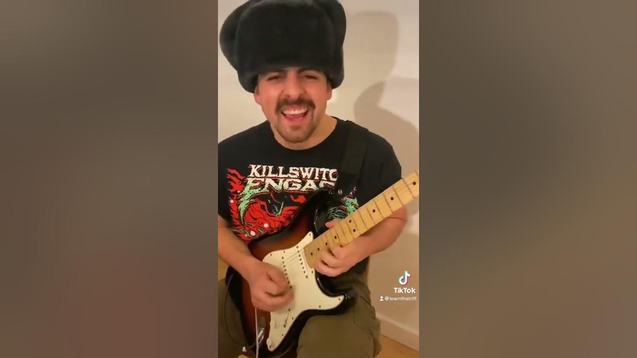 Wasted Years - Iron Maiden guitar lick and solo cover attempt