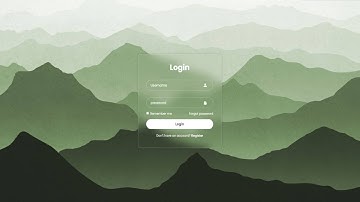 form design Using HTML & CSS||تصميم واجهة تسجيل الدخول باستخدام