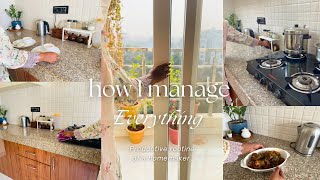 My Diligent Daily Routine for Organized Home/Home errands-homemaking-cooking