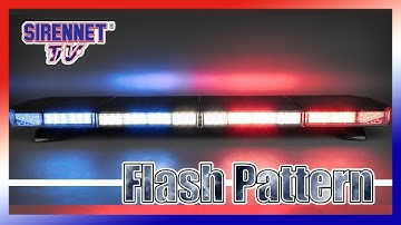 Flash Pattern: Code 3 Defender QuadCore LED Lightbar