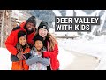 Deer Valley Ski Resort With Kids