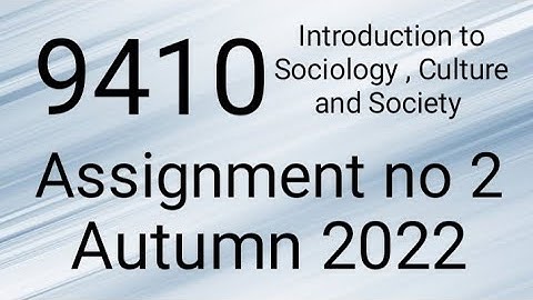 AIOU Code 9410 Solved Assignment No.2 Autumn 2022 #aiou #aiousolveassignments