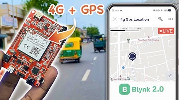 4G GPS Tracker using Blynk 2.0 🔥🔥 | No WiFi Required 🚫