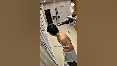 His cute giggling after he locked Jimin outside 💜🥰#jungkook #bts #sabscrab #btsarmy 🙏🙏