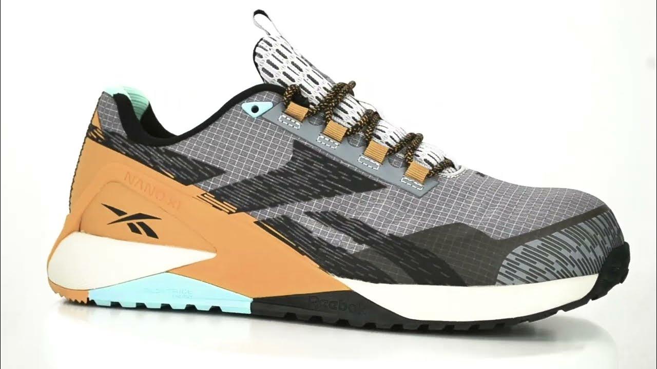 Men's Reebok Composite Toe Metal Free Work Shoe RB3482 YouTube