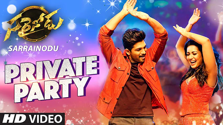PRIVATE PARTY Video Teaser || "Sarrainodu" || Allu Arjun, Rakul Preet, Catherine Tresa || SS Thaman