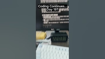 Coding Continues... DAY - 197 #python #flutter #tech #startup #react #coding #money #buildinpublic